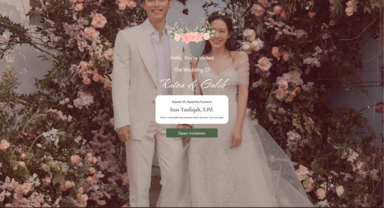 Undangan Pernikahan Online